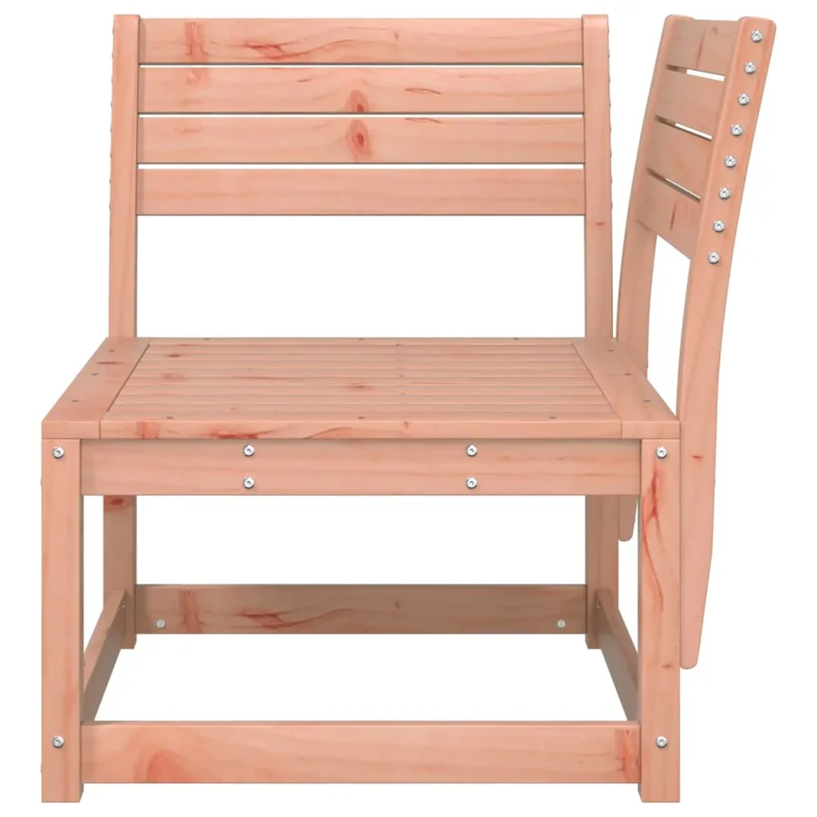 Canapé d'angle de jardin 73x73x78 cm bois massif douglas - 4