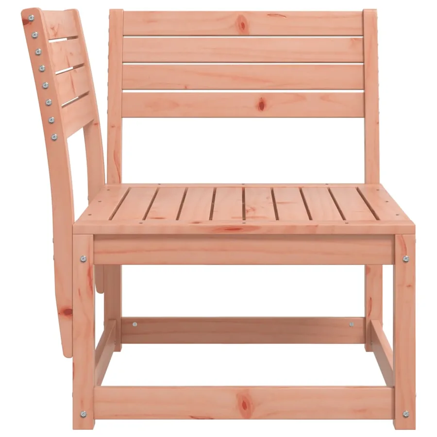 Canapé d'angle de jardin 73x73x78 cm bois massif douglas - 5
