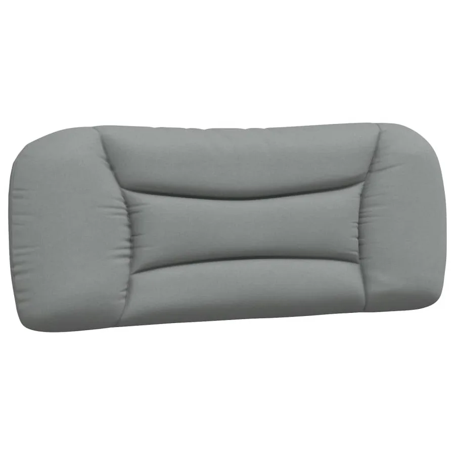 Coussin de tête de lit Hvar gris clair 100 cm tissu - 2