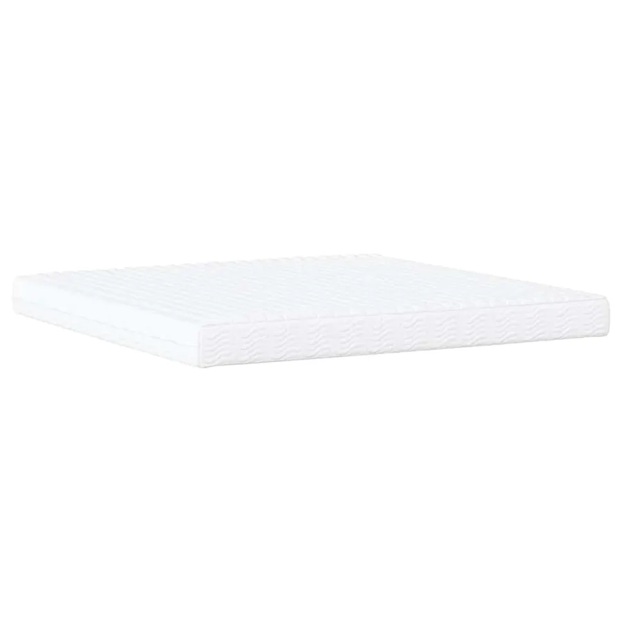 Lit avec matelas Hanko vert foncé 200x200 cm velours - 8
