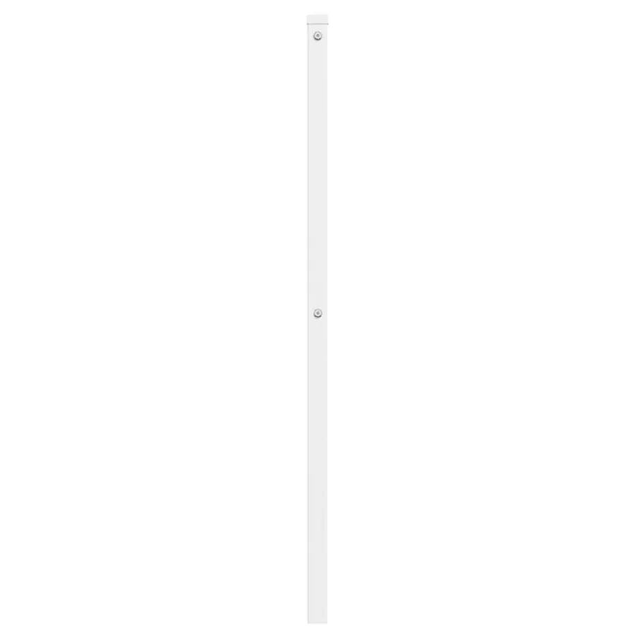 Tête de lit de remplacement métal blanc 193 cm - 4