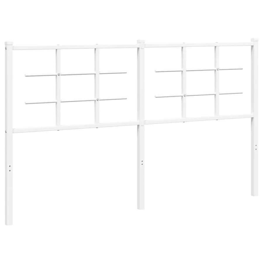 Tête de lit de remplacement métal blanc 160 cm - 2