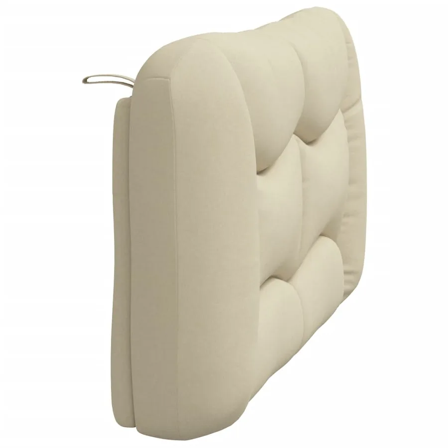 Coussin de tête de lit Hvar crème 120 cm tissu - 6