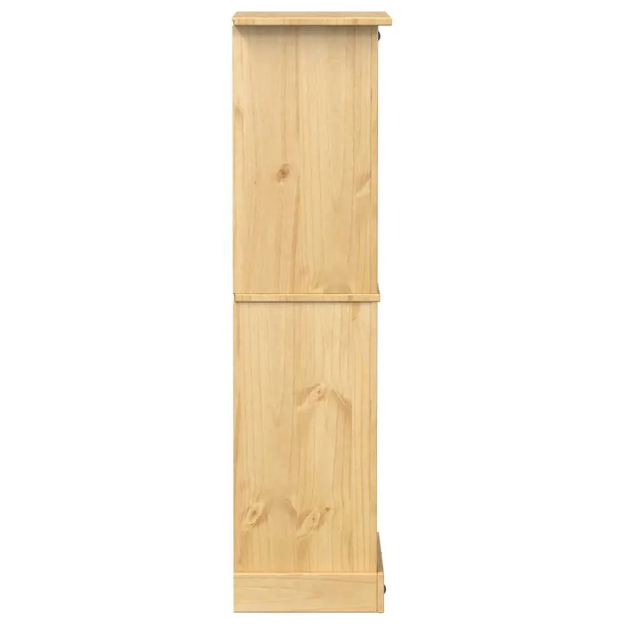 Casier à vin Corona 56x35x134,5 cm bois massif de pin - 5
