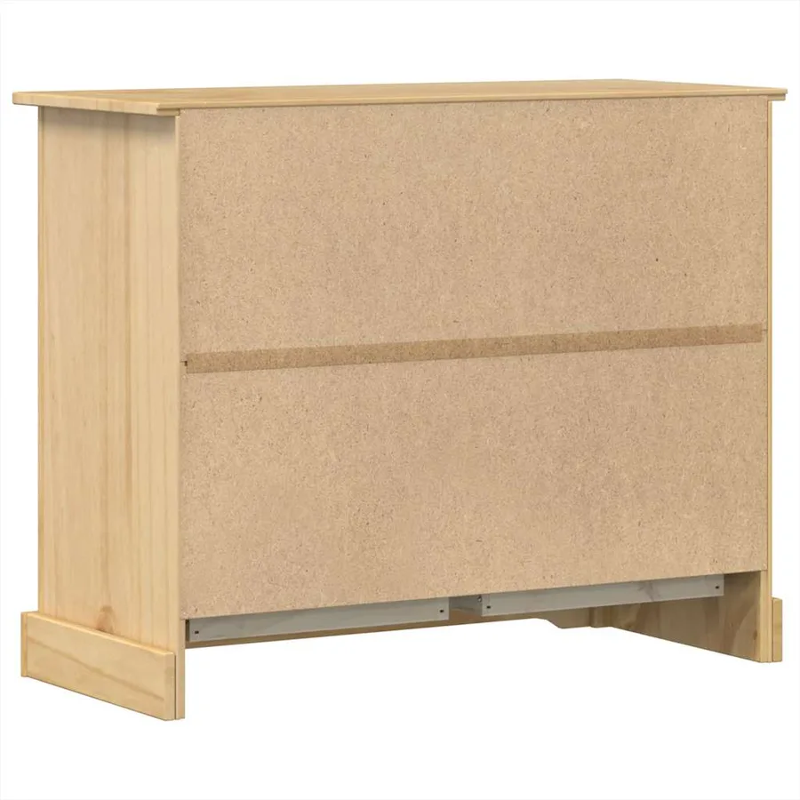 Commode Corona 101x45x82 cm bois massif de pin - 6