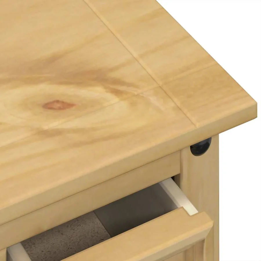 Commode Corona 101x45x82 cm bois massif de pin - 7
