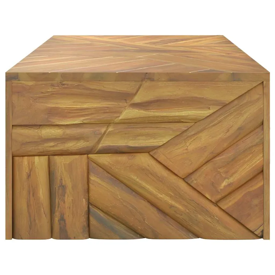 Table basse 110x60x38 cm bois de teck solide - 5