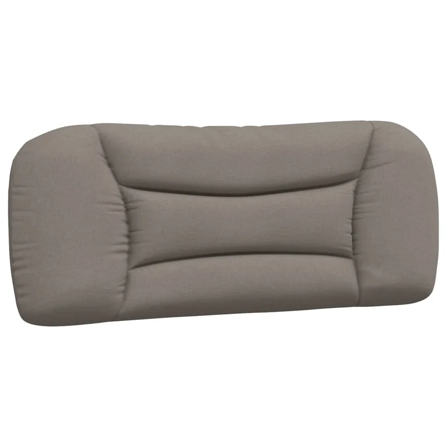 Coussin de tête de lit Hvar taupe 100 cm tissu - 2