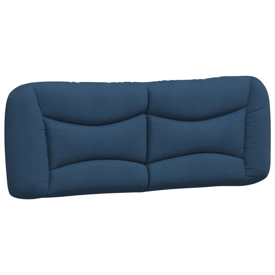 Cadre de lit avec LED sans matelas Hvar bleu 180x200 cm tissu - 10