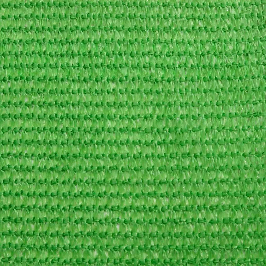 Voile d'ombrage 160 g/m² Vert clair 6x7 m PEHD - 9