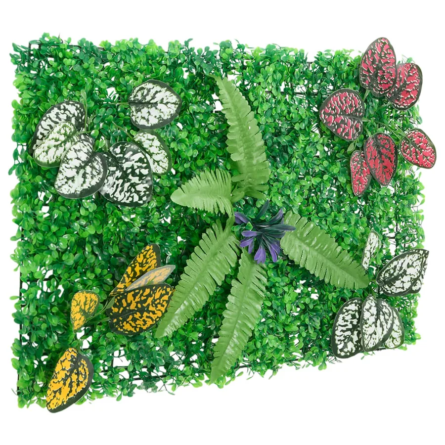 Clôture à plantes artificielles 6 pcs vert 40x60 cm - 3