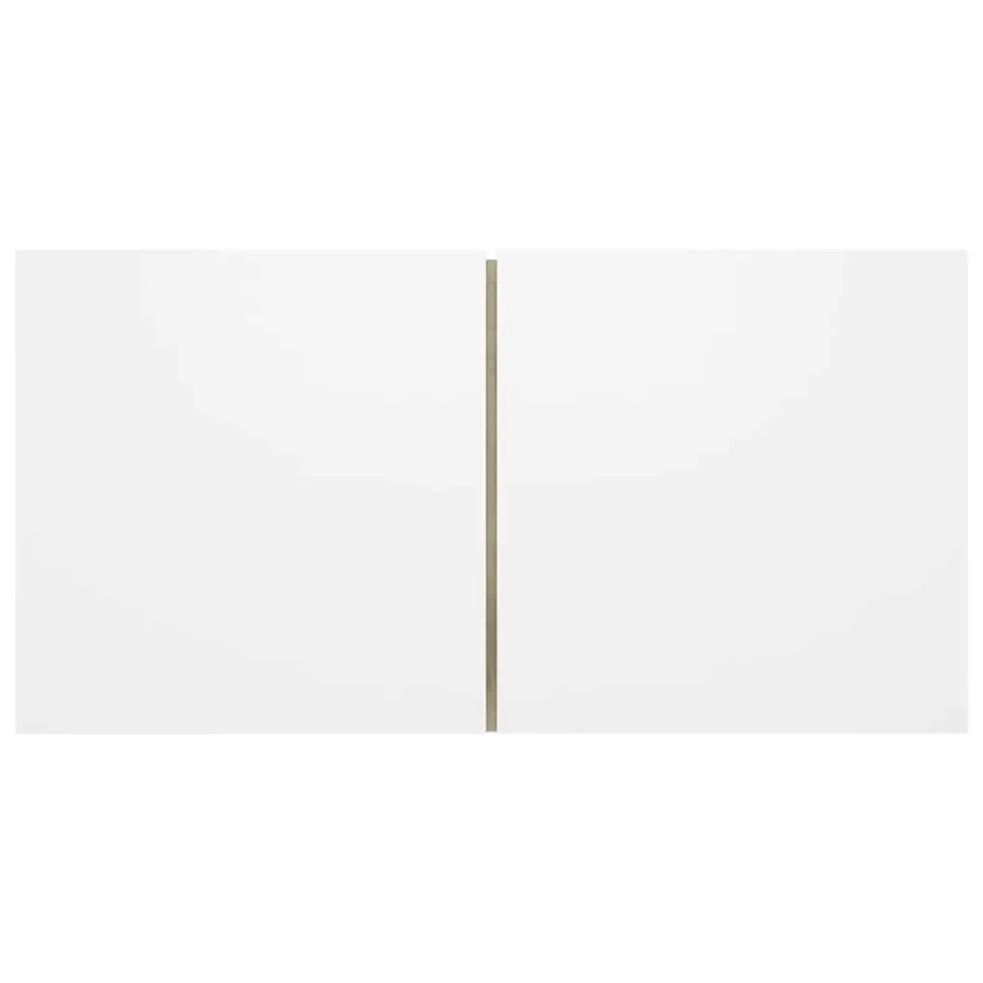 Ensemble de meubles TV 3 pcs Blanc et chêne sonoma - 7
