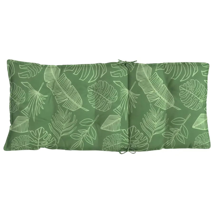 Coussins de chaise à dossier haut lot de 6 modèle de feuille - 7