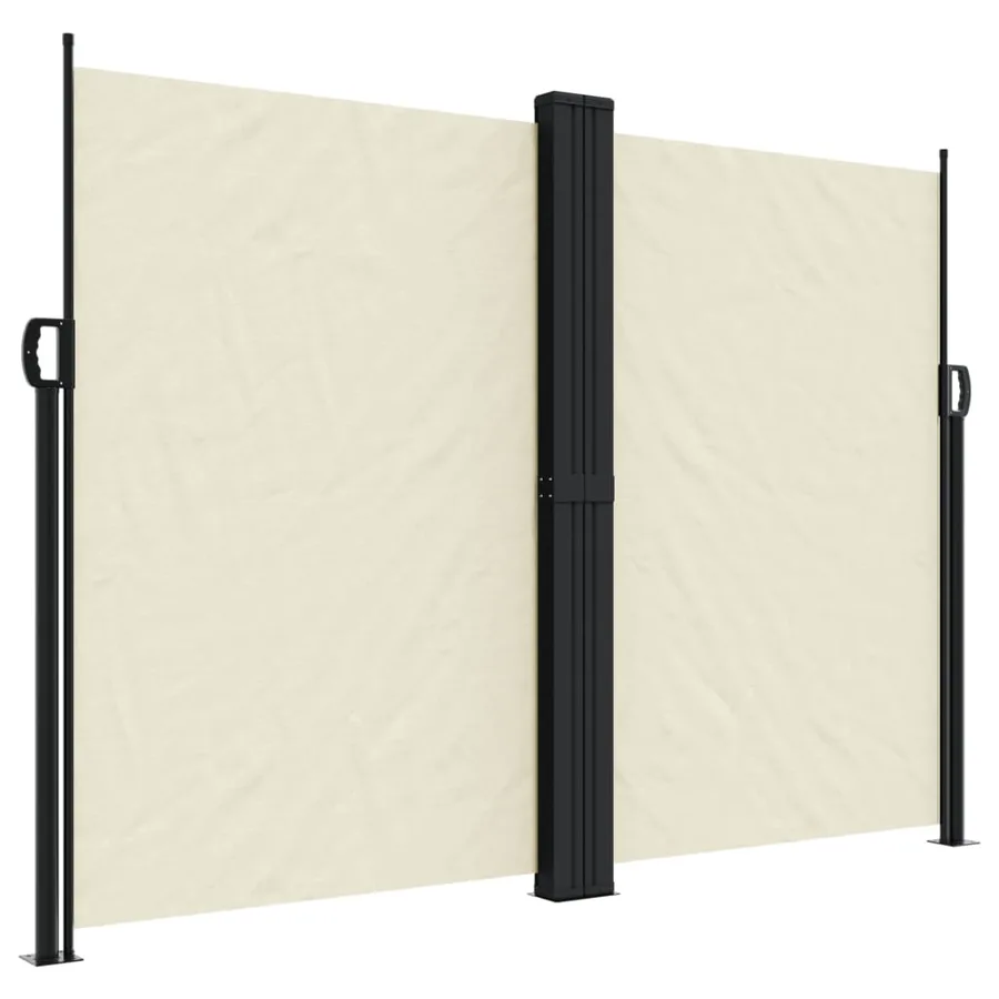 Auvent latéral rétractable crème 180x600 cm - 2