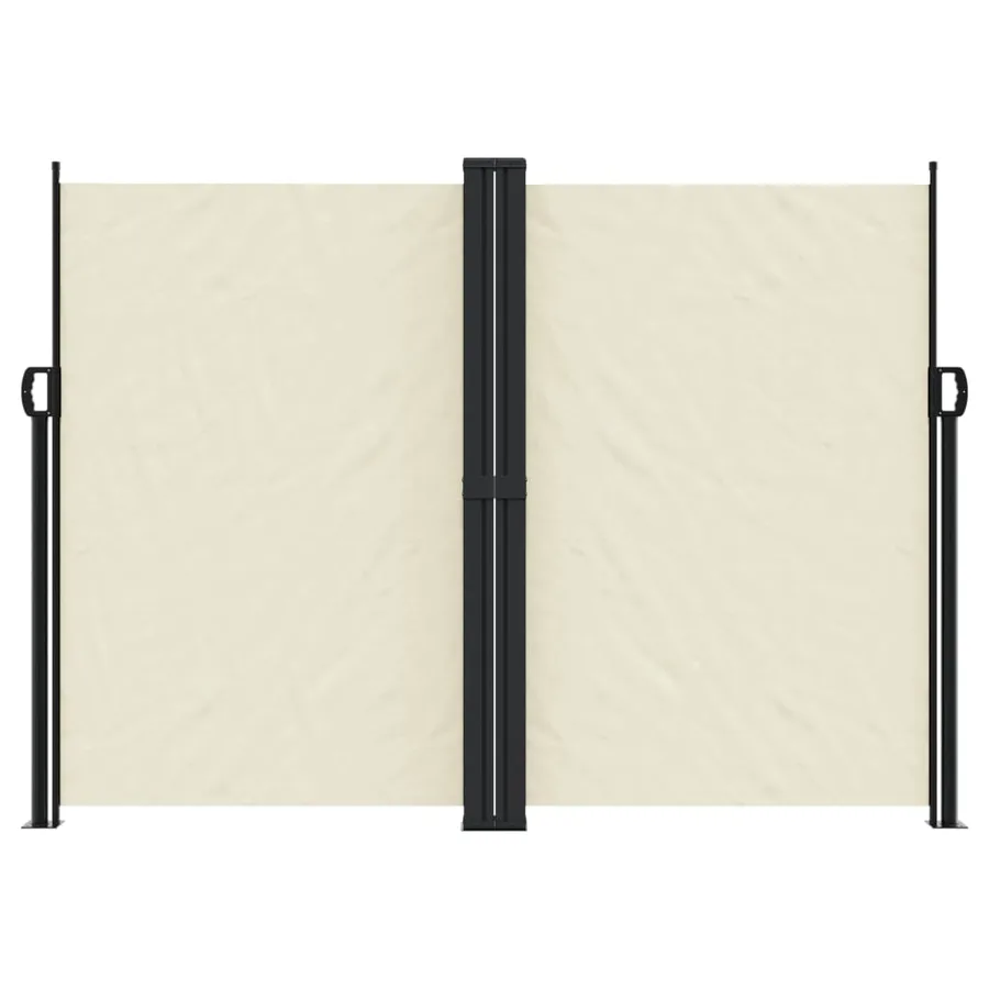 Auvent latéral rétractable crème 180x600 cm - 3