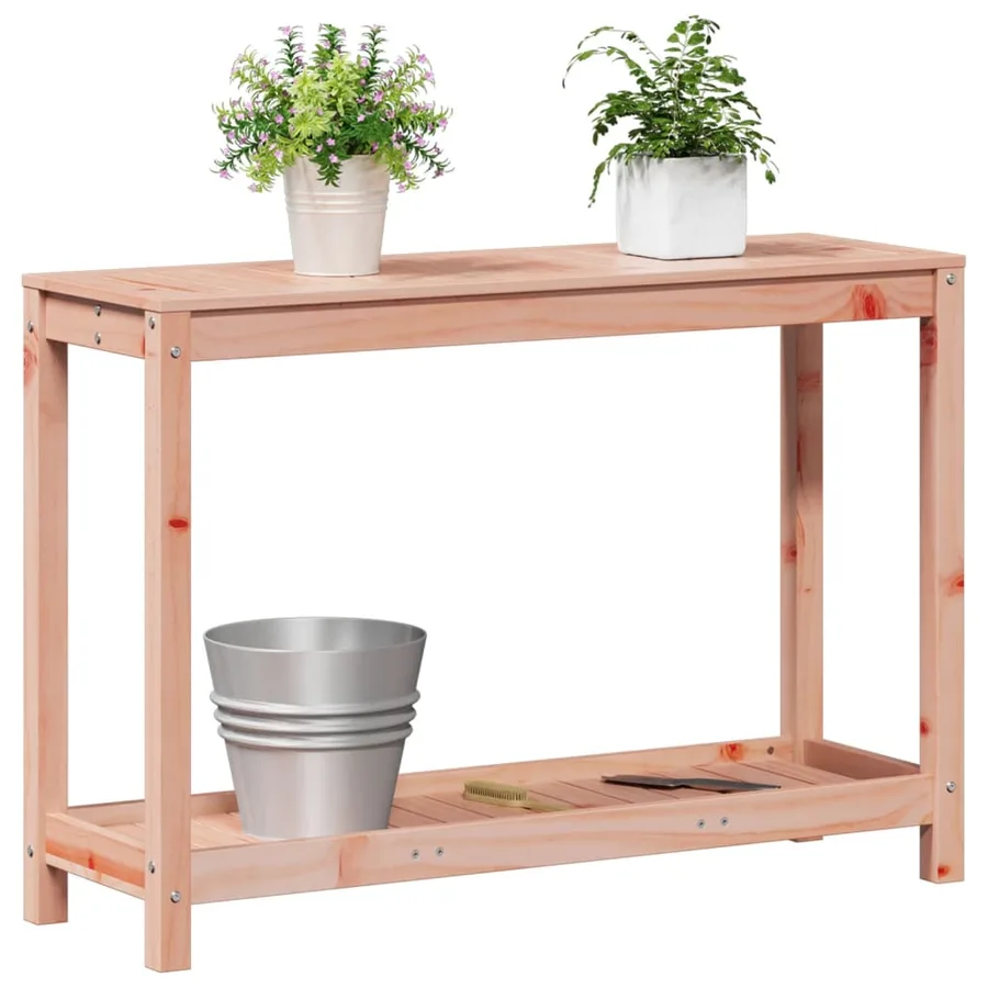 Table de rempotage et étagère 108x35x75 cm bois massif douglas - 4