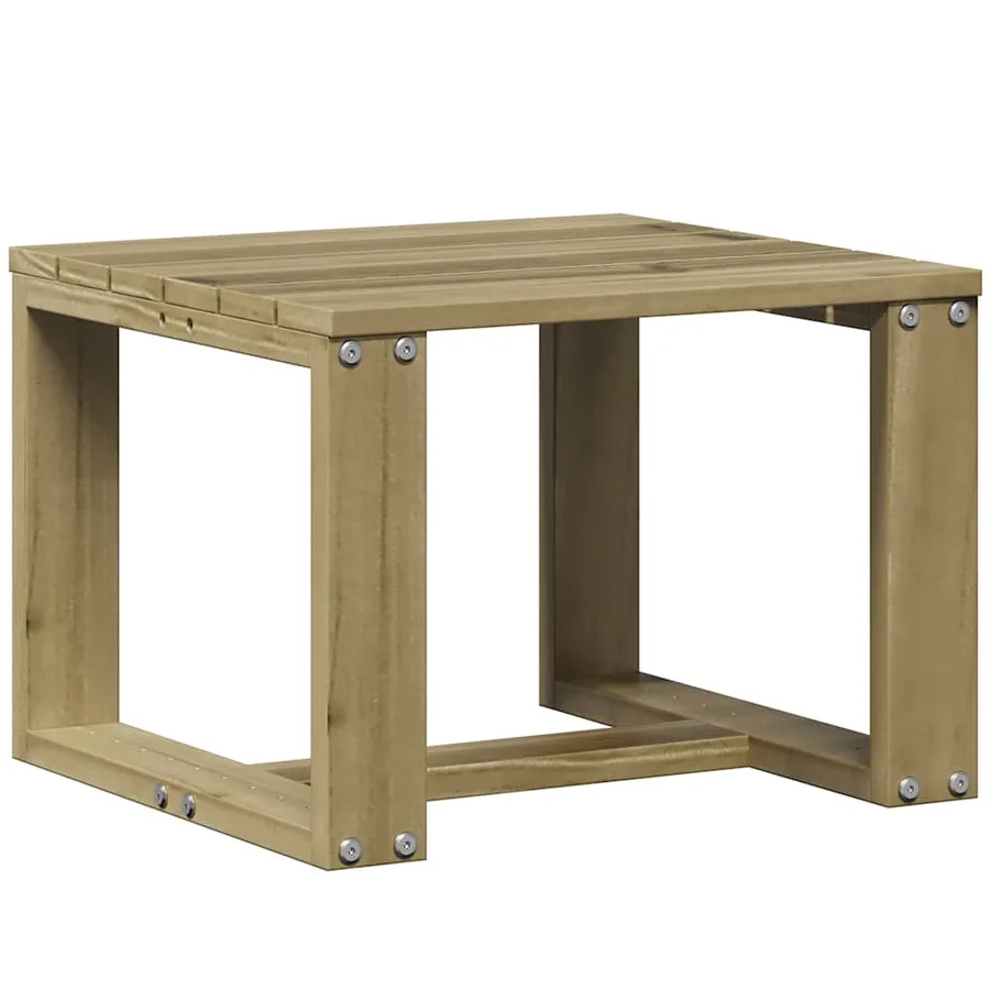 Salon de jardin 3 pcs bois de pin imprégné - 8