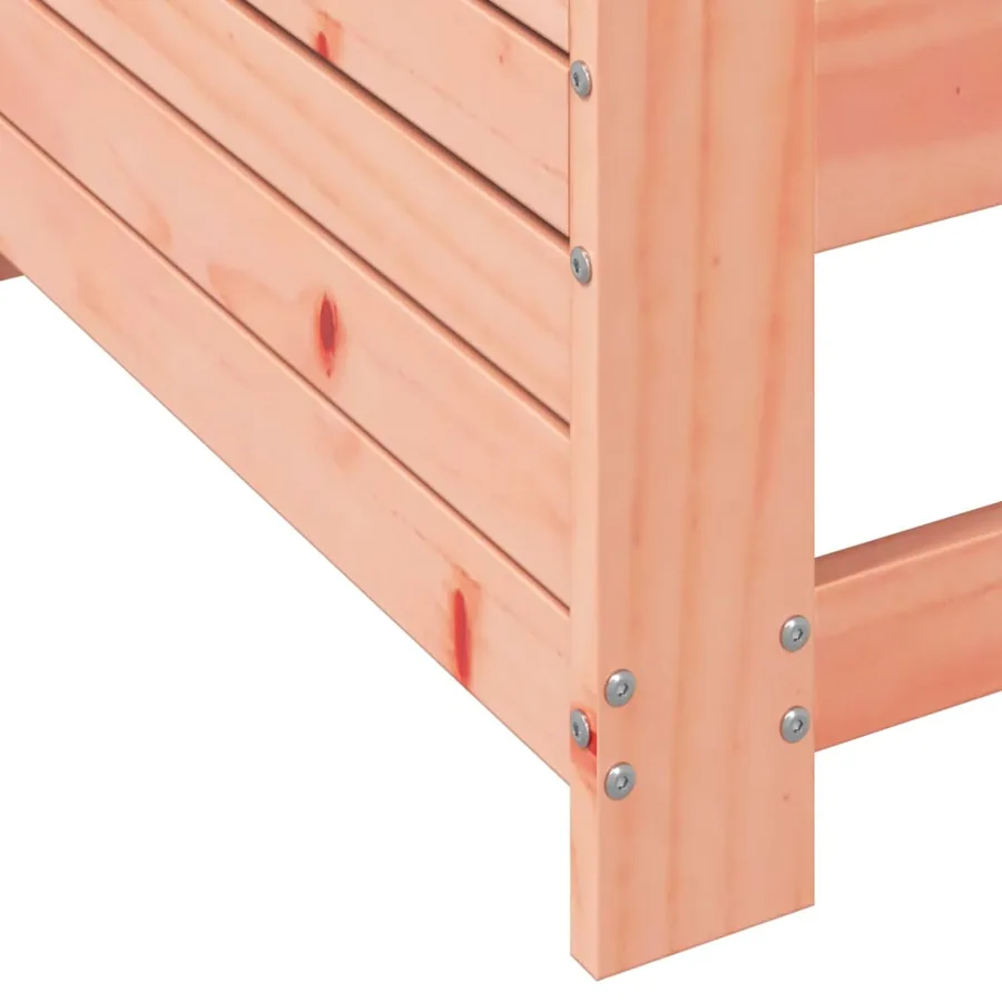 Canapé de jardin accoudoir avec coussin bois massif douglas - 7