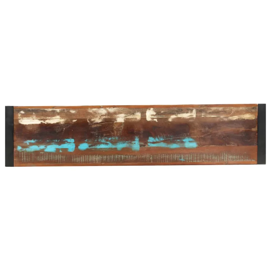 Table console 150x35x76 cm Bois de récupération massif - 3