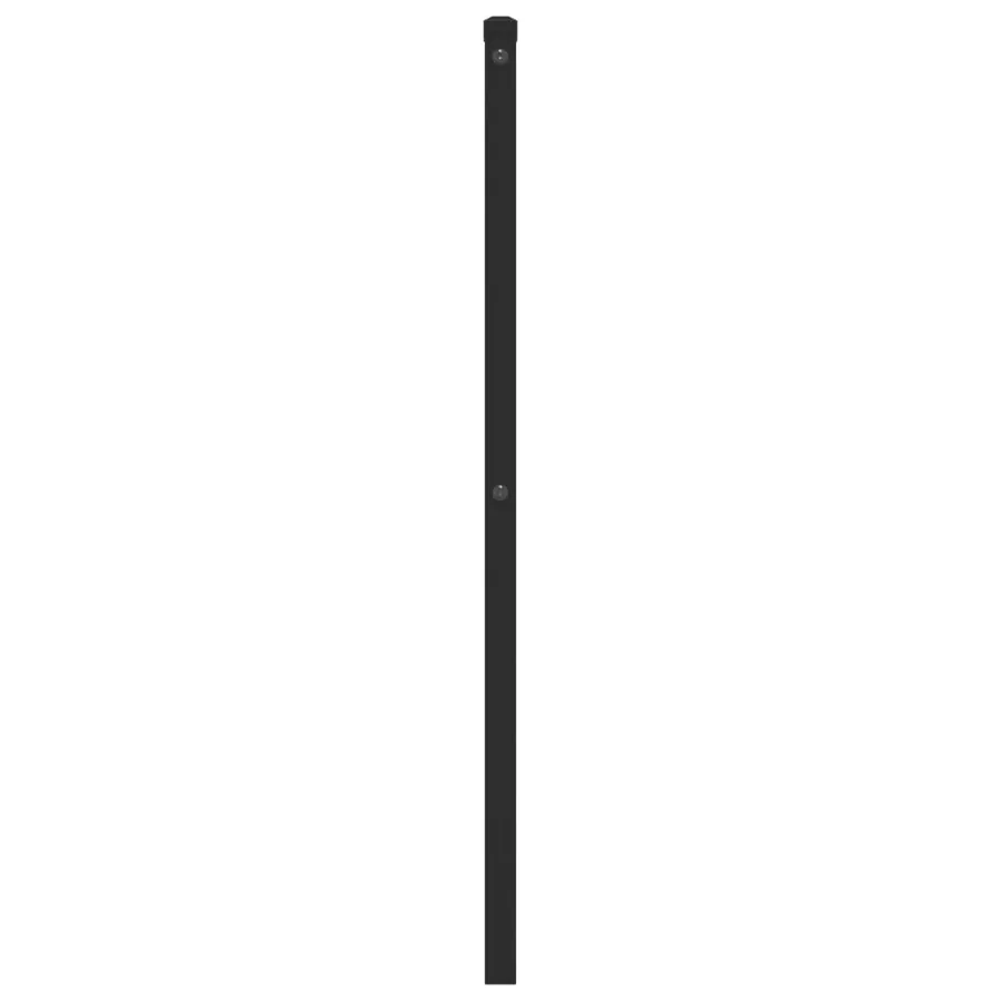 Tête de lit de remplacement métal noir 75 cm - 5