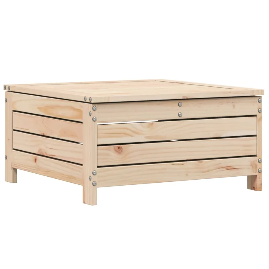 Salon de jardin 4 pcs bois massif de pin - 6