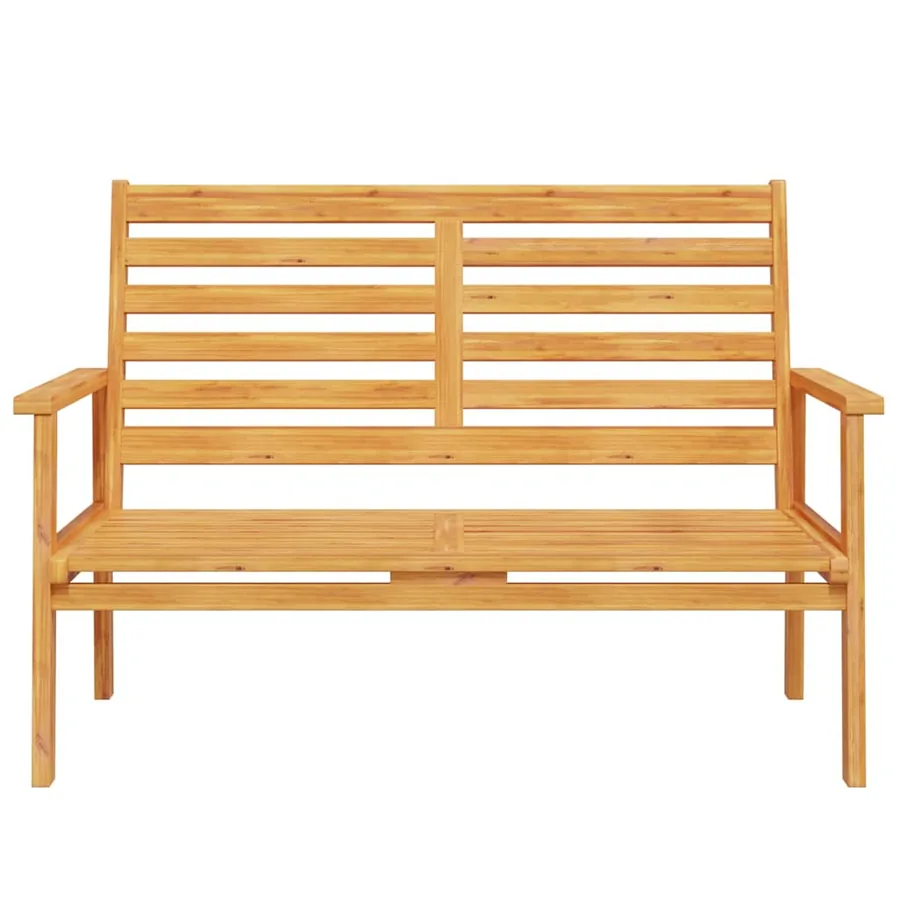 Salon de jardin 4 pcs bois d'acacia solide - 8