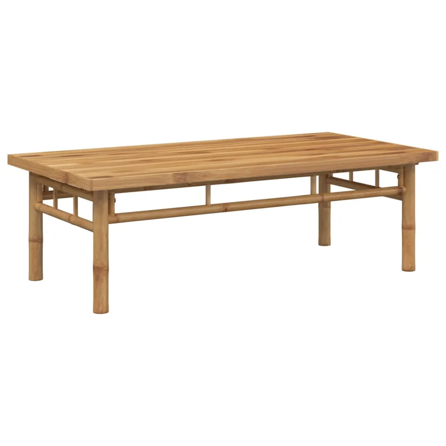 Table basse 110x55x35 cm bambou - 2