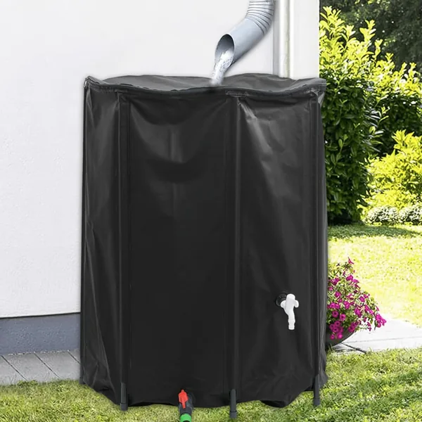 Réservoir d'eau avec robinet pliable 750 L PVC