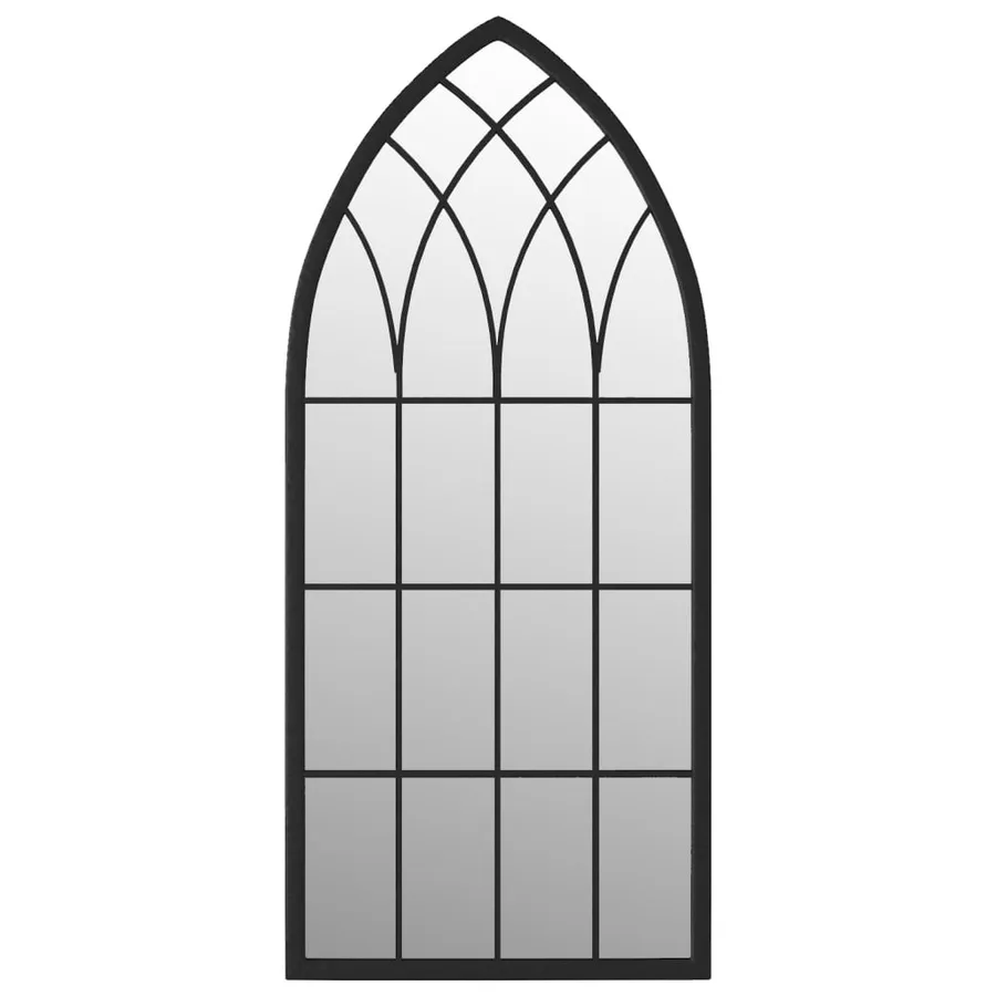 Miroir Noir 100x45 cm Fer pour utilisation à l'intérieur - 2