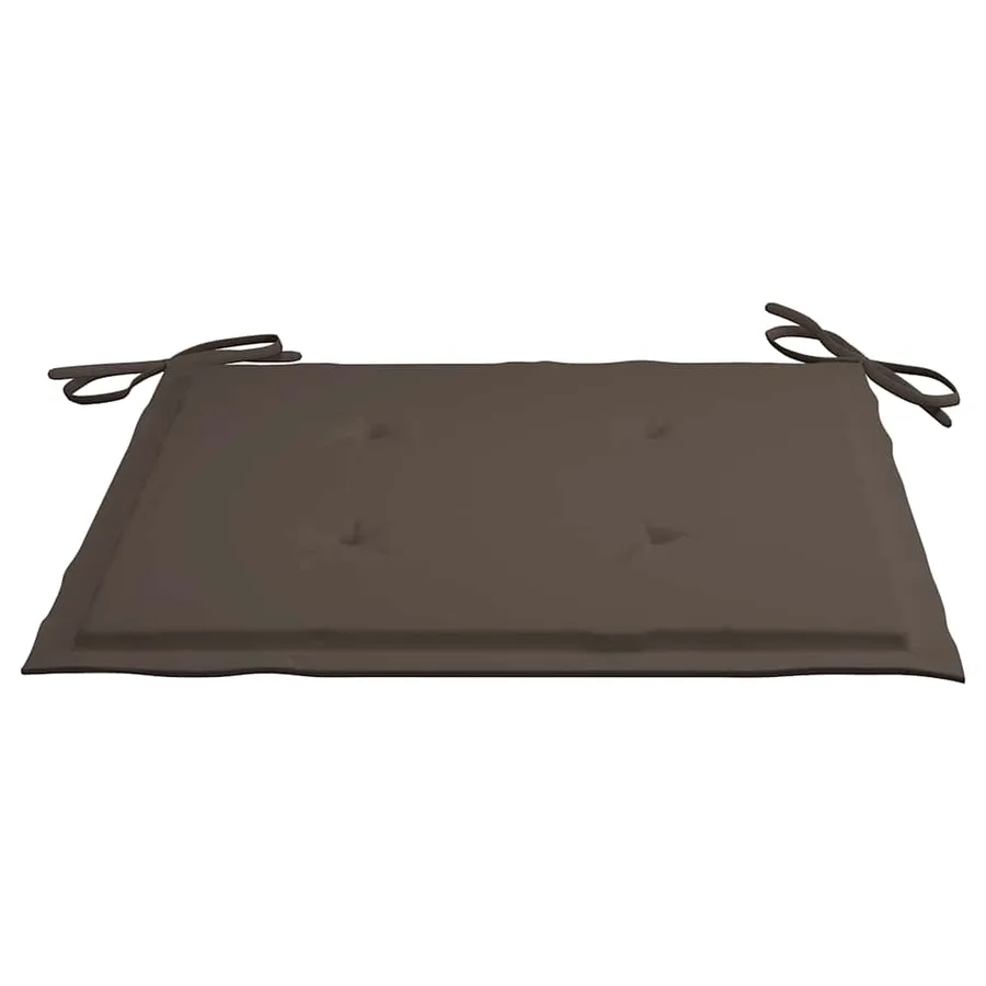 Chaises pliables d'extérieur lot de 2 et coussins Bois d'acacia - 7