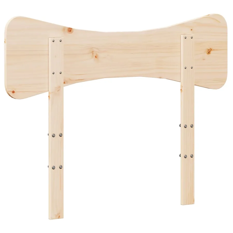 Tête de lit 75 cm bois massif de pin - 6