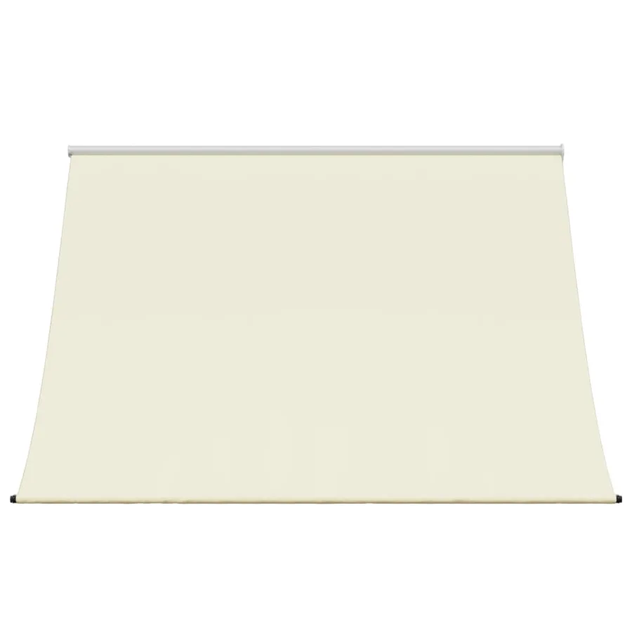 Auvent rétractable crème 200x150 m tissu et acier - 3