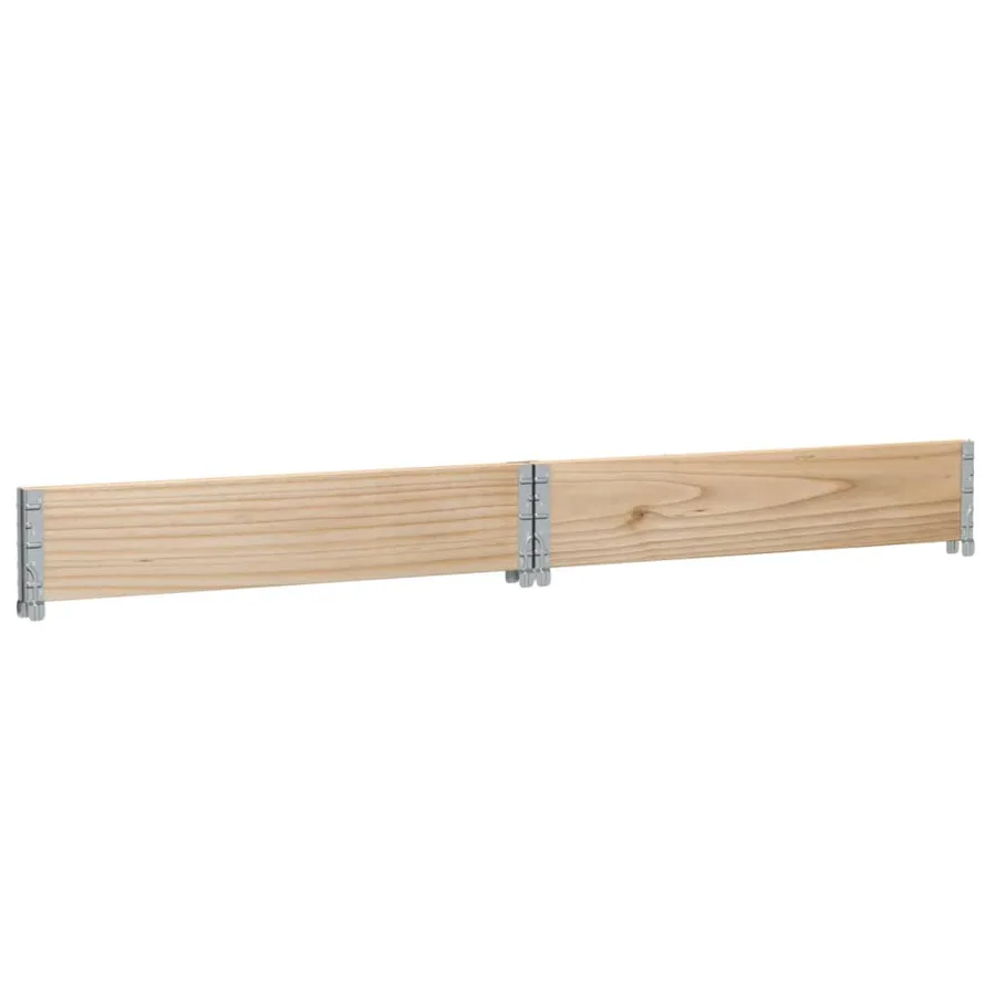 Jardinière 100x100 cm bois de pin massif - 6
