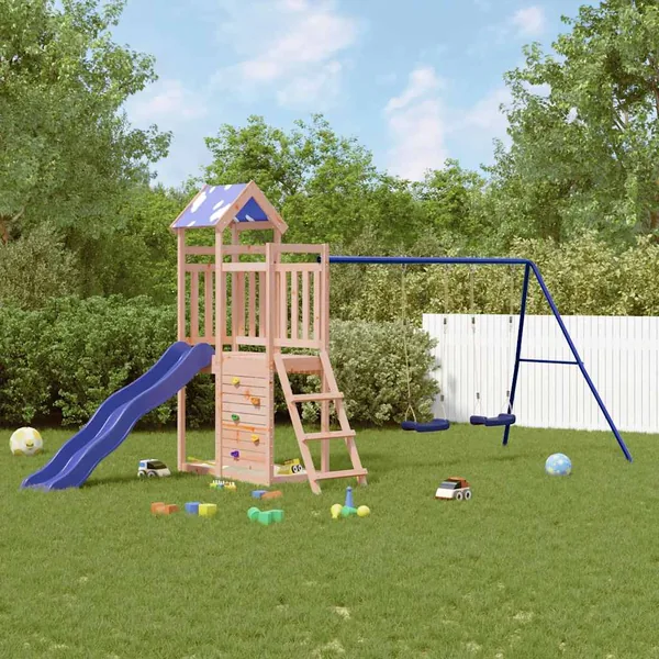 Aire de jeux d'extérieur bois massif de douglas