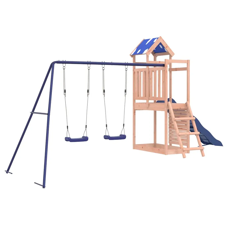 Aire de jeux d'extérieur bois massif de douglas - 2