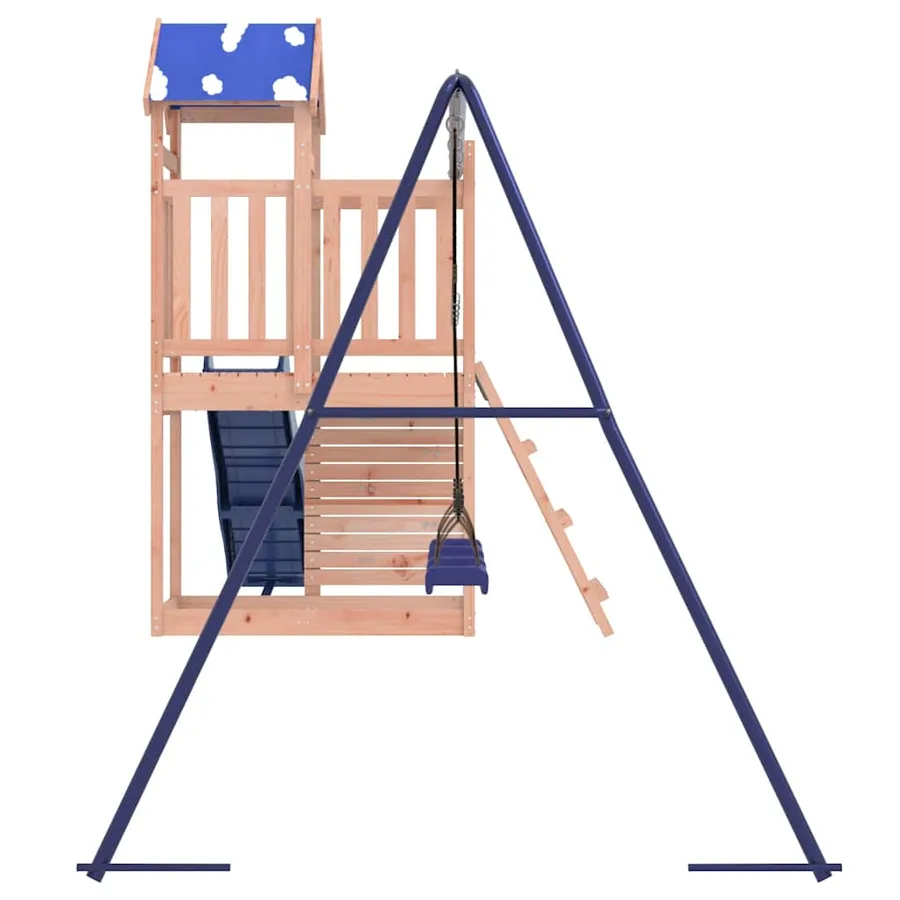 Aire de jeux d'extérieur bois massif de douglas - 5