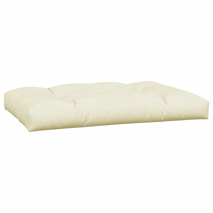 Coussins de palette lot de 5 crème tissu - 6