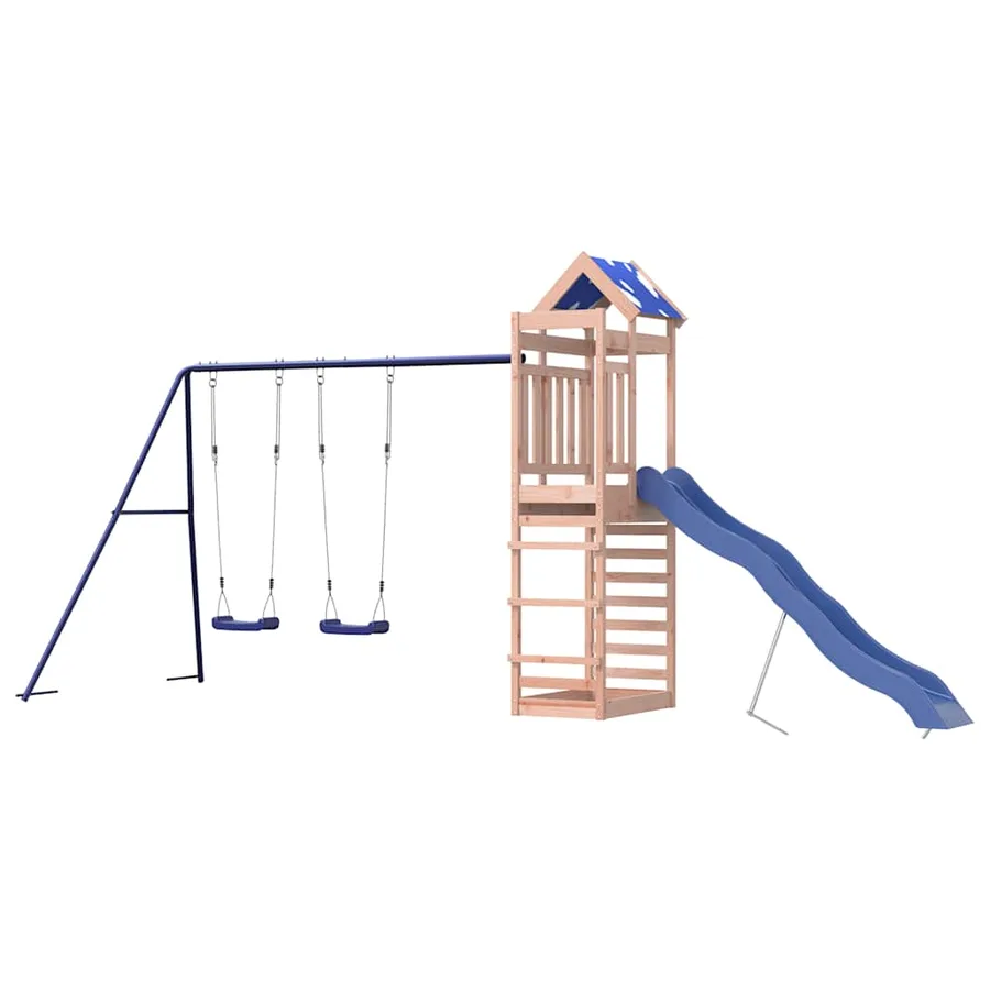 Aire de jeux d'extérieur bois massif de douglas - 4