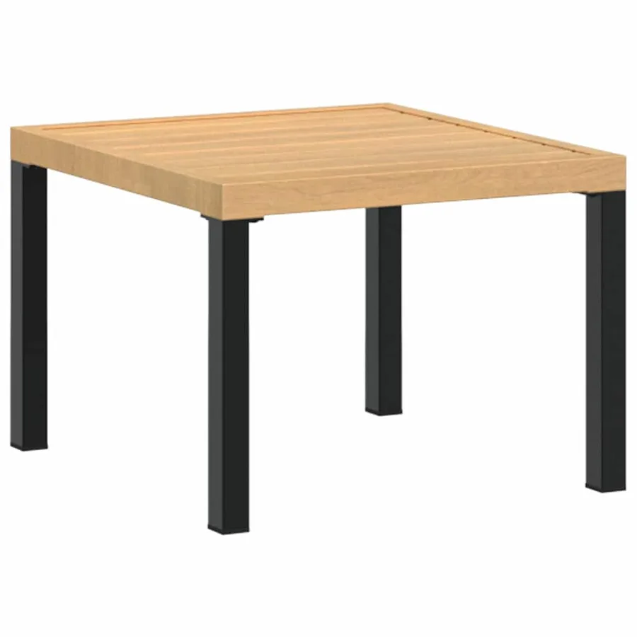 Ensemble de banc de jardin avec coussins 4 pcs noir - 5