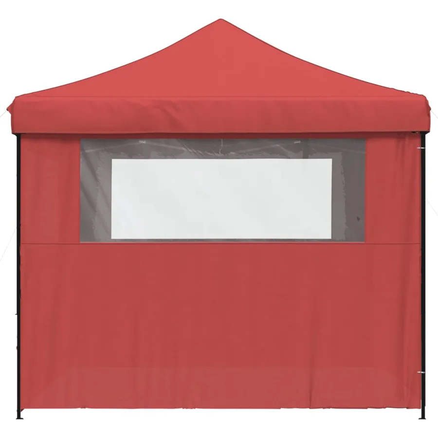 Tente de réception pliable escamotable avec 4 parois latérales - 5