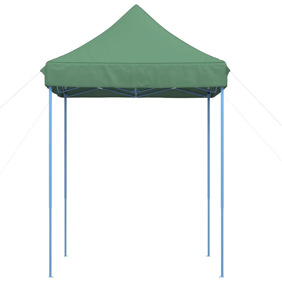 Tente de réception pliable escamotable vert 200x200x306 cm - 3