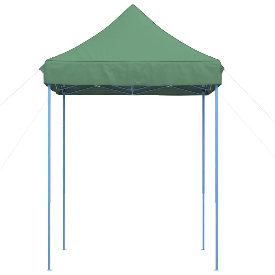 Tente de réception pliable escamotable vert 200x200x306 cm - 4
