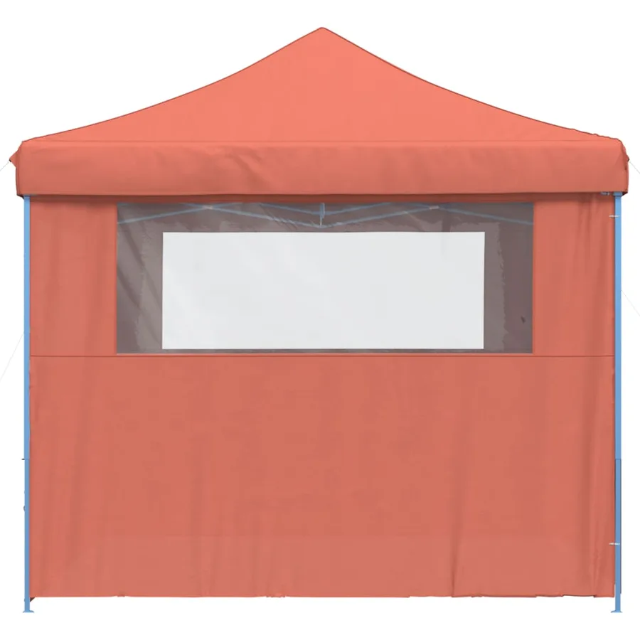 Tente de réception pliable escamotable avec 4 parois latérales - 4