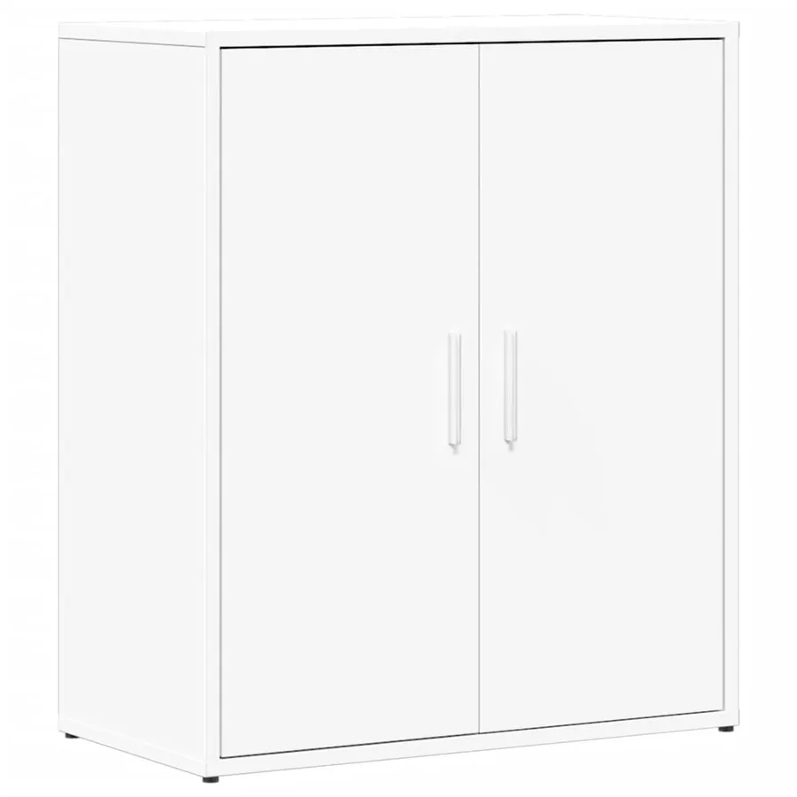 Buffets 2 pcs blanc 60x31x70 cm bois d'ingénierie - 4