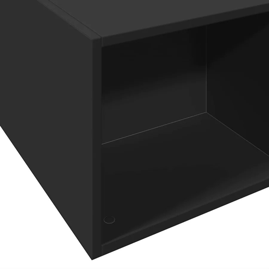 Cadre de lit sans matelas noir 120x190 cm - 7