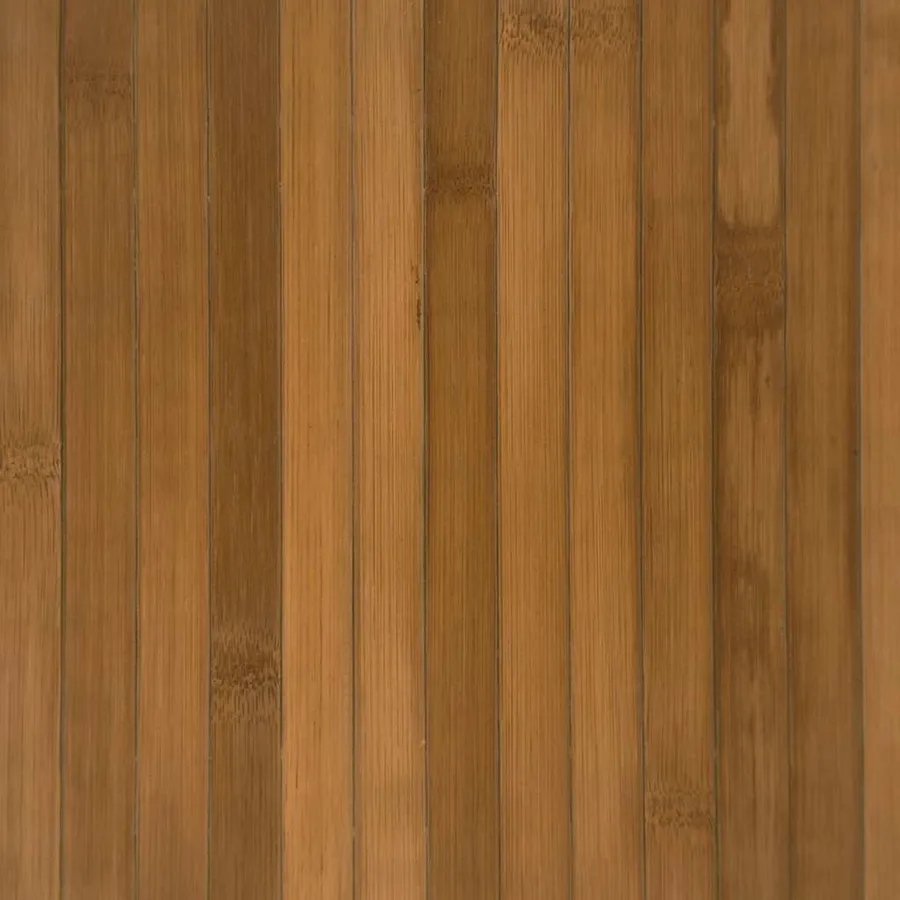 Tapis rectangulaire marron 100x400 cm bambou - 7