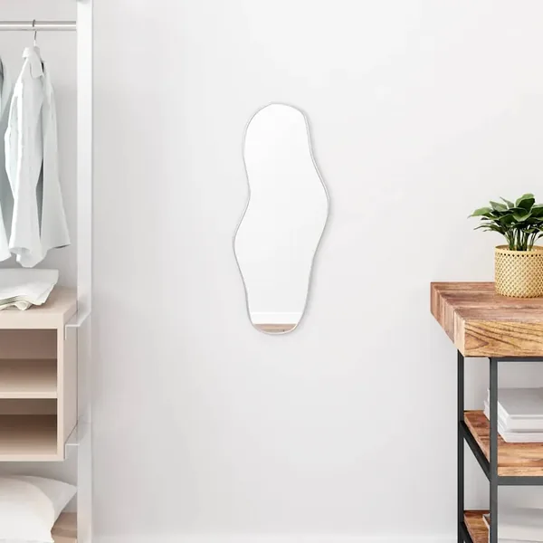 Miroir mural Argenté 60x25 cm