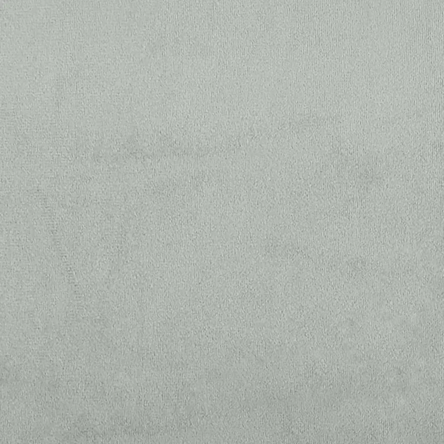 Lit avec matelas gris clair 120x200 cm velours - 10