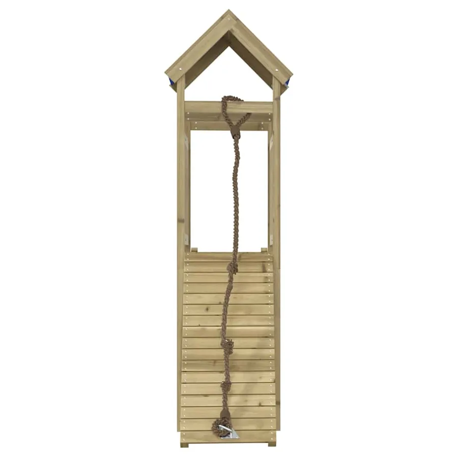 Aire de jeux d'extérieur bois de pin imprégné - 3