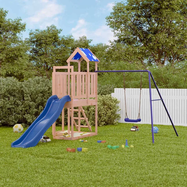 Aire de jeux d'extérieur bois massif de douglas